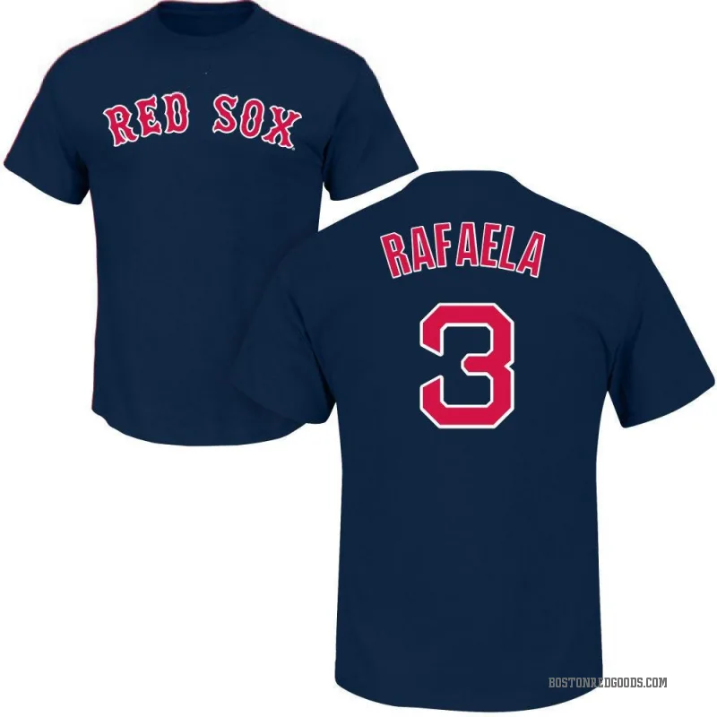Ceddanne Rafaela Youth Navy Boston Red Sox Roster T-Shirt -