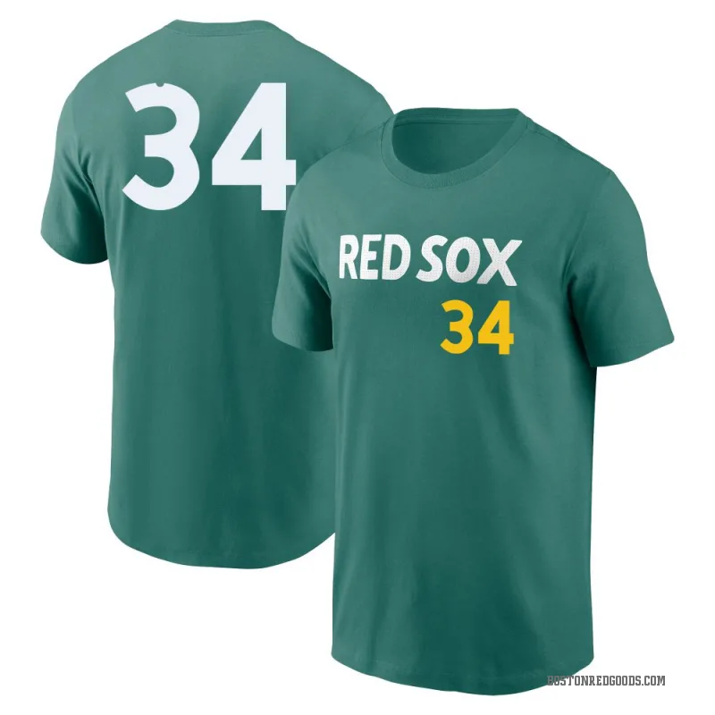 David Ortiz Men's Green Boston Red Sox 2025 City Connect Fuse Game Day T-Shirt