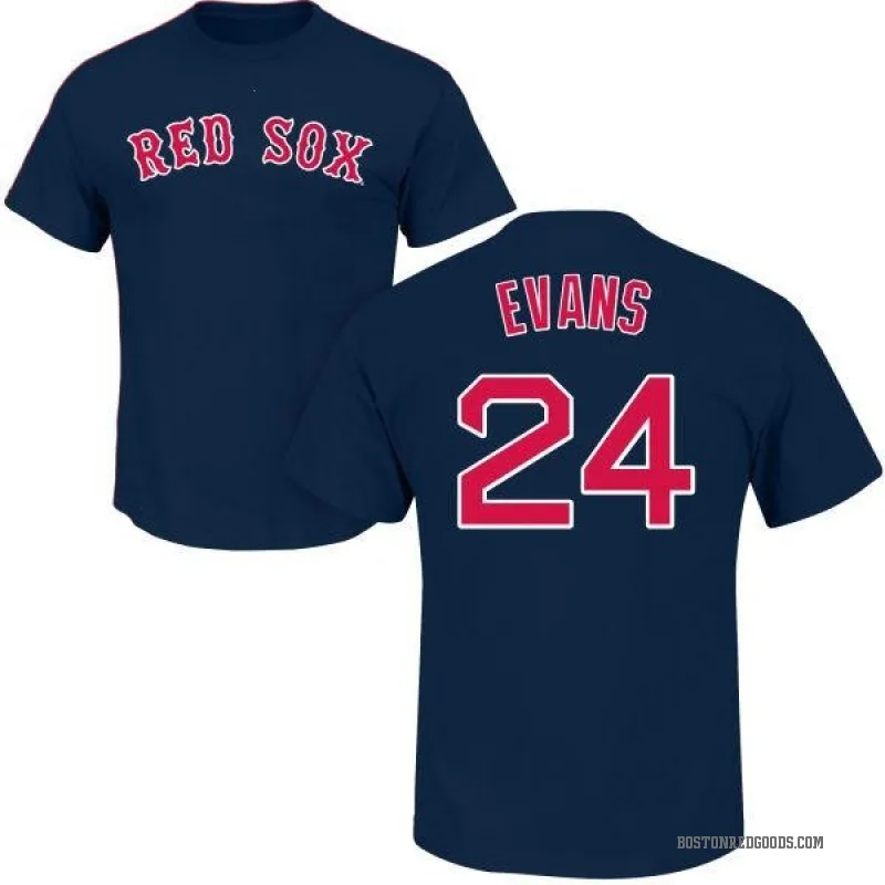 Dwight Evans Men's Navy Boston Red Sox Roster T-Shirt -
