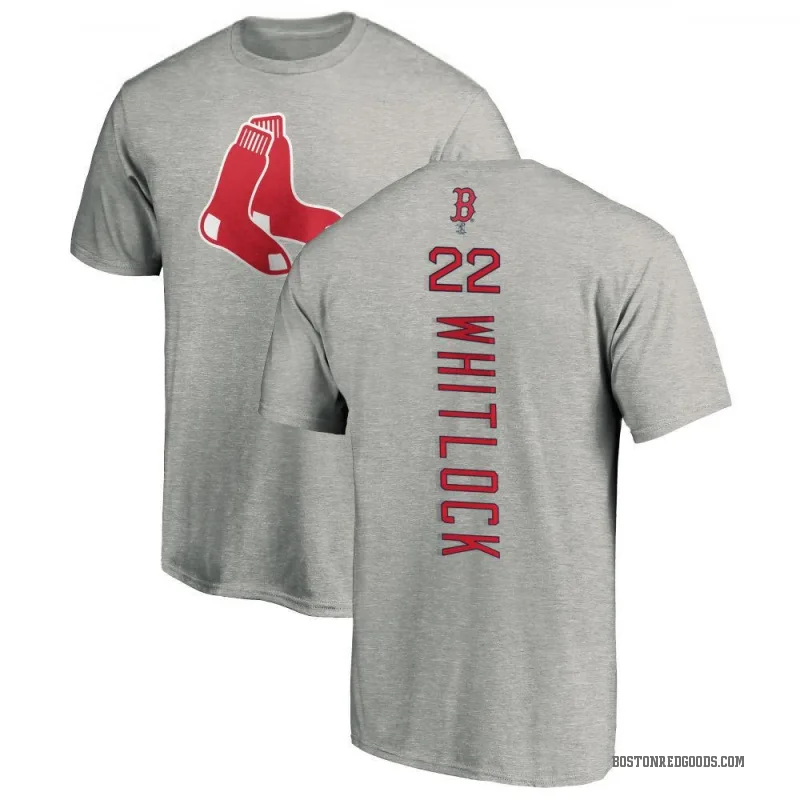 Garrett Whitlock Men's Ash Boston Red Sox Backer T-Shirt -