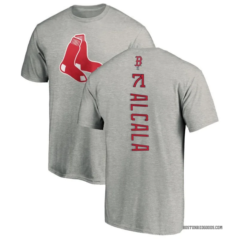 Jorge Alcala Youth Ash Boston Red Sox Backer T-Shirt -