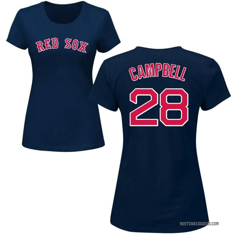 Kristian Campbell Women's Navy Boston Red Sox Roster T-Shirt -