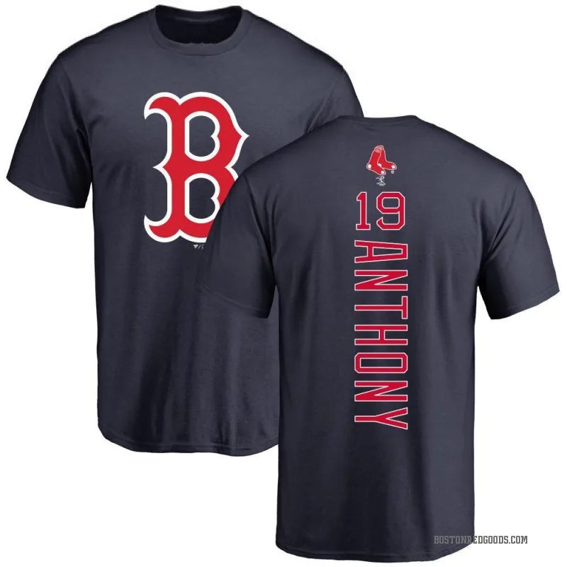 Roman Anthony Men's Navy Boston Red Sox Backer T-Shirt -