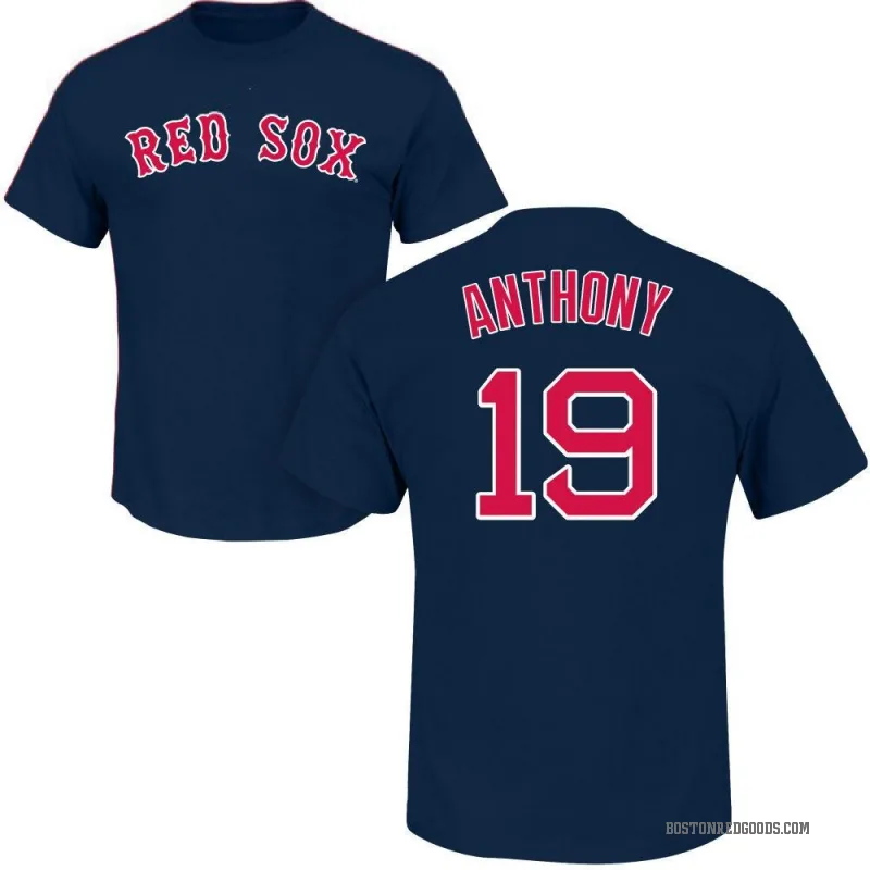Roman Anthony Youth Navy Boston Red Sox Roster T-Shirt -