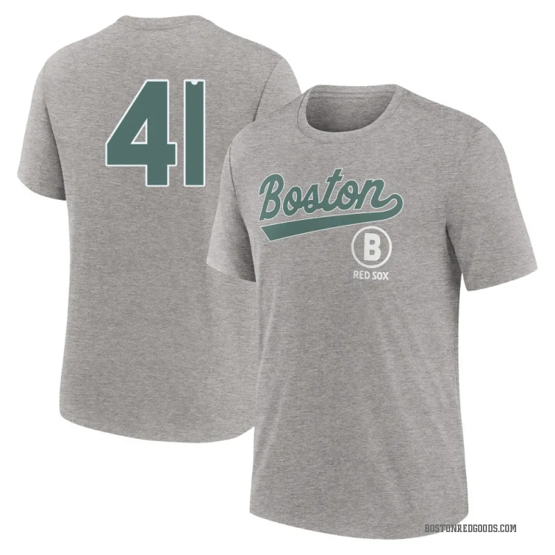 Tyron Guerrero Men's Charcoal Boston Red Sox Heather 2025 City Connect T-Shirt