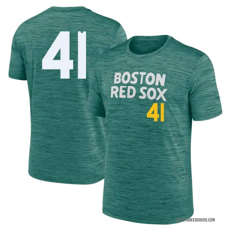 Tyron Guerrero Men's Green Boston Red Sox 2025 City Connect Collection Velocity Performance Game Day T-Shirt