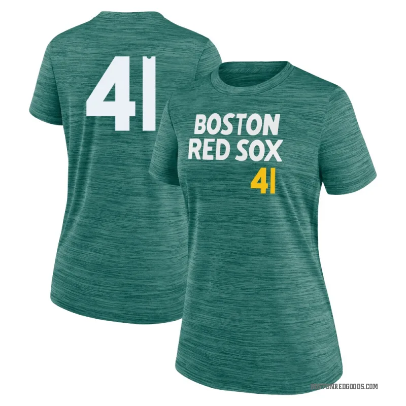 Tyron Guerrero Women's Green Boston Red Sox 2025 City Connect Collection Velocity Performance Game Day T-Shirt