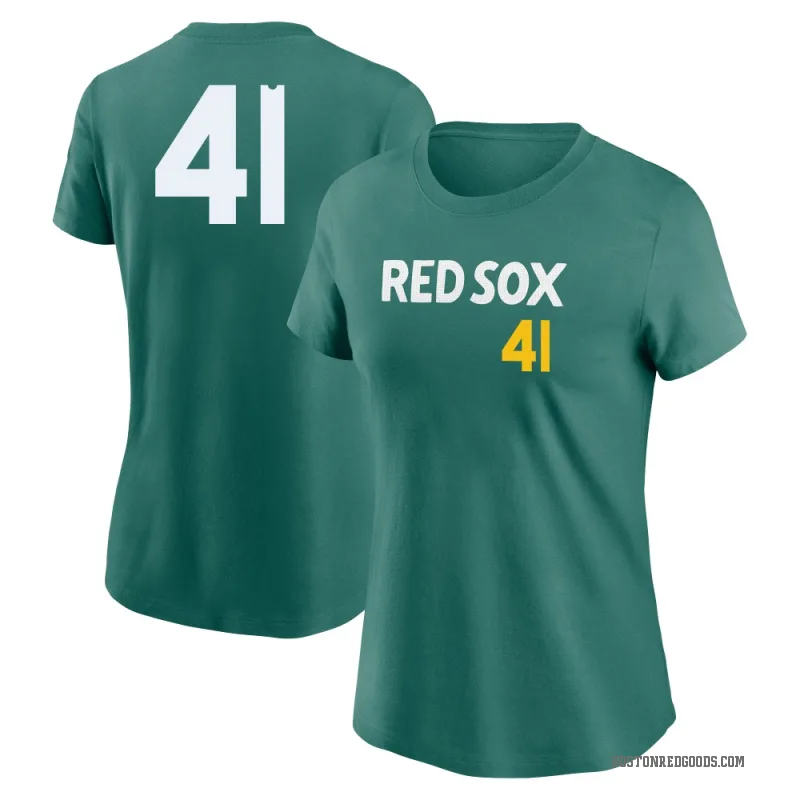 Tyron Guerrero Women's Green Boston Red Sox 2025 City Connect Fuse Game Day T-Shirt