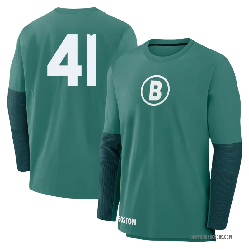 Tyron Guerrero Youth Green Boston Red Sox 2025 City Connect Collection Performance Game Day Long Sleeve T-Shirt
